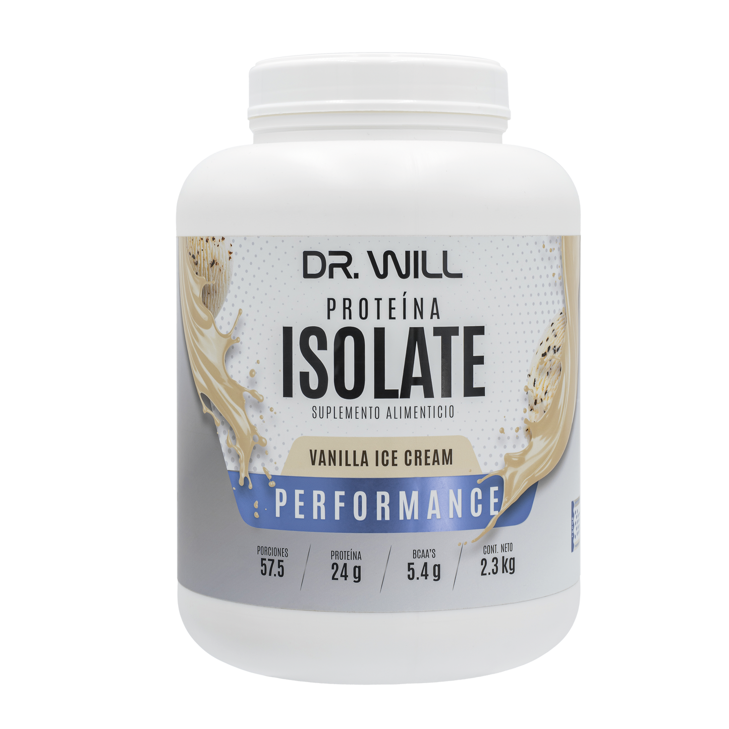 Proteína Isolate Vainilla 2.3 kg