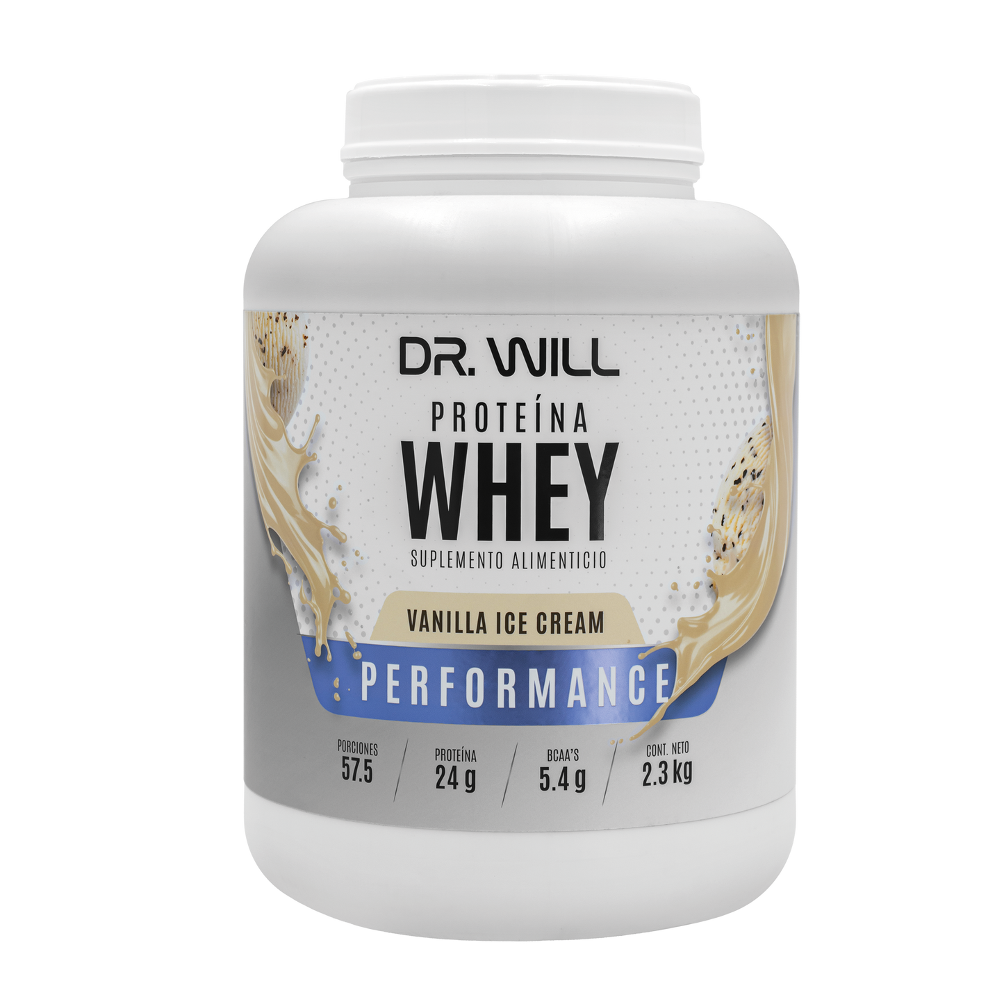 Proteína Whey Vainilla 2.3 kg