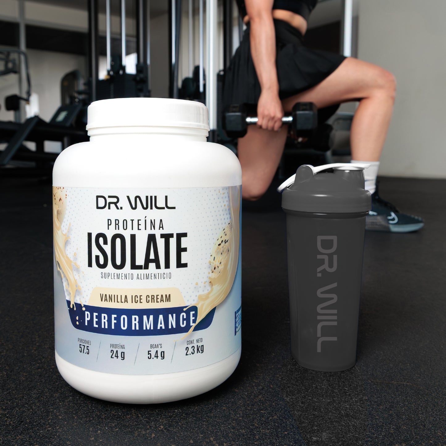Proteína Isolate Vainilla 2.3 kg