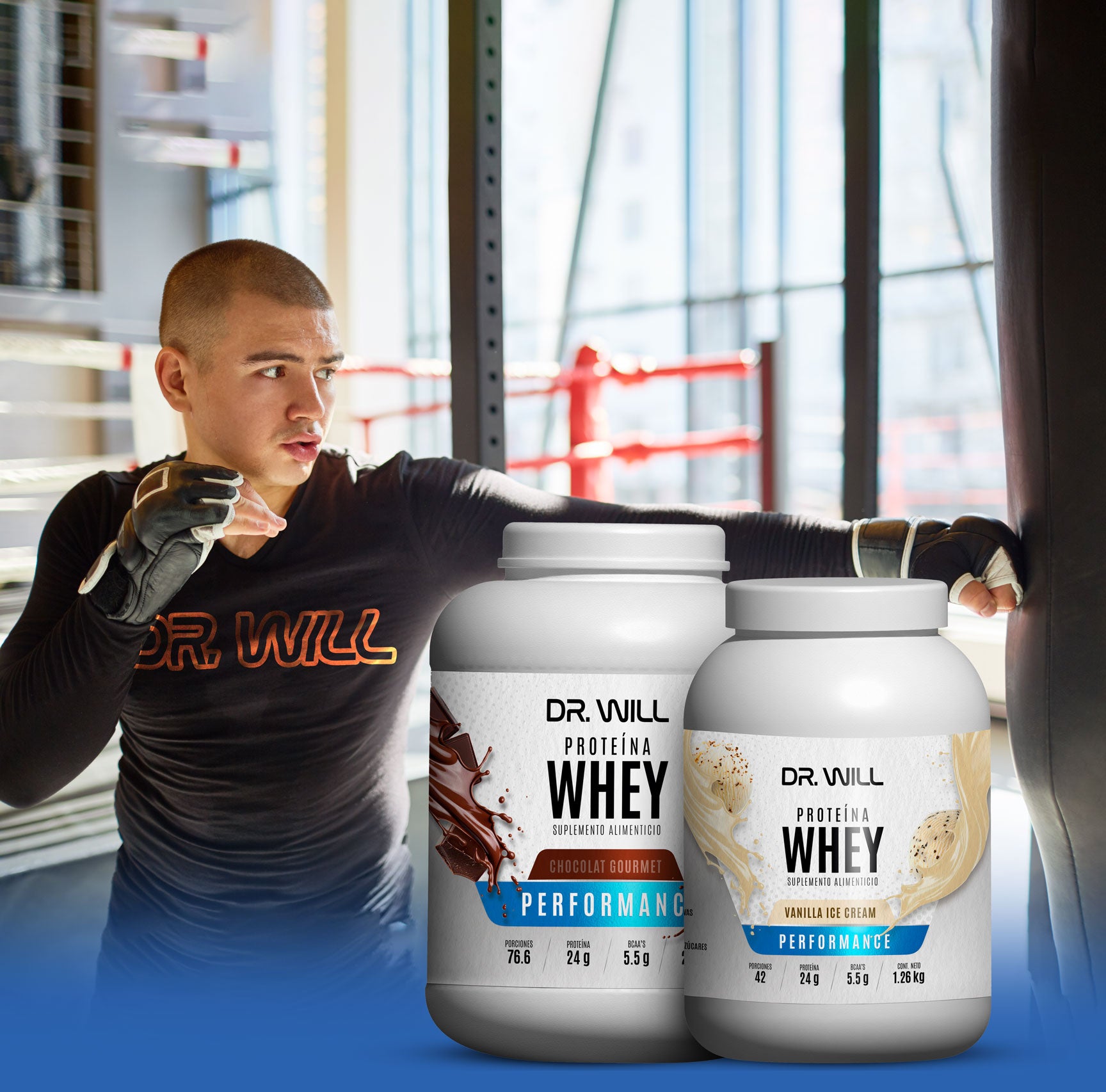 Proteína Whey Chocolate 1.26 kg