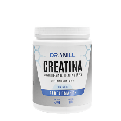 Creatina Monohidratada de Alta Pureza 500 g