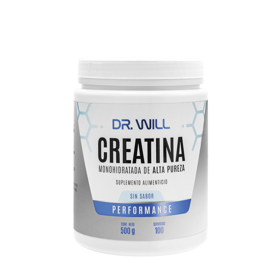 Creatina Monohidratada de Alta Pureza 500 g