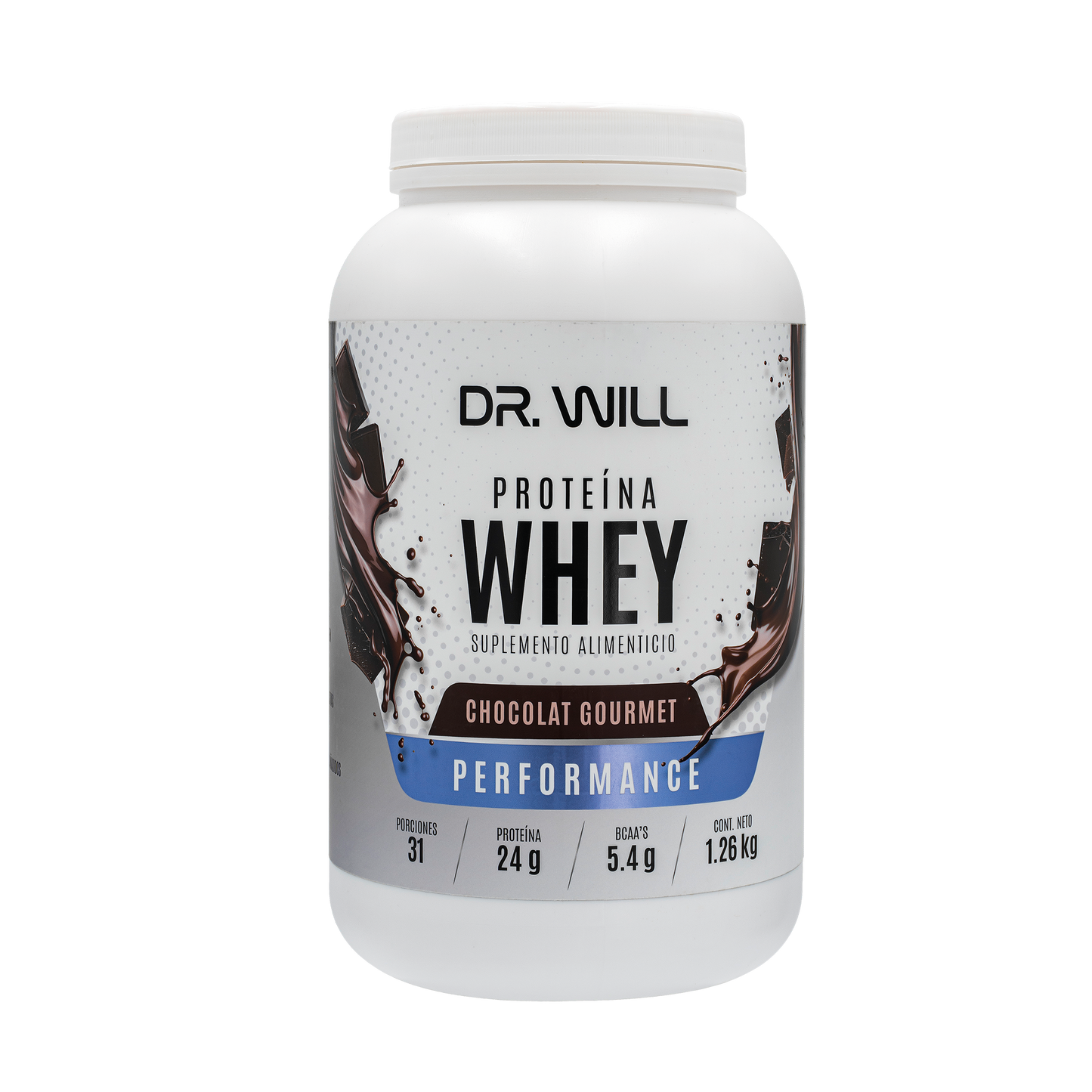 Proteína Whey Chocolate 1.26 kg