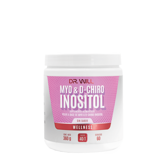 Myo & D Chiro Inositol Mezcla de Ratio 40:1 en polvo 360 g