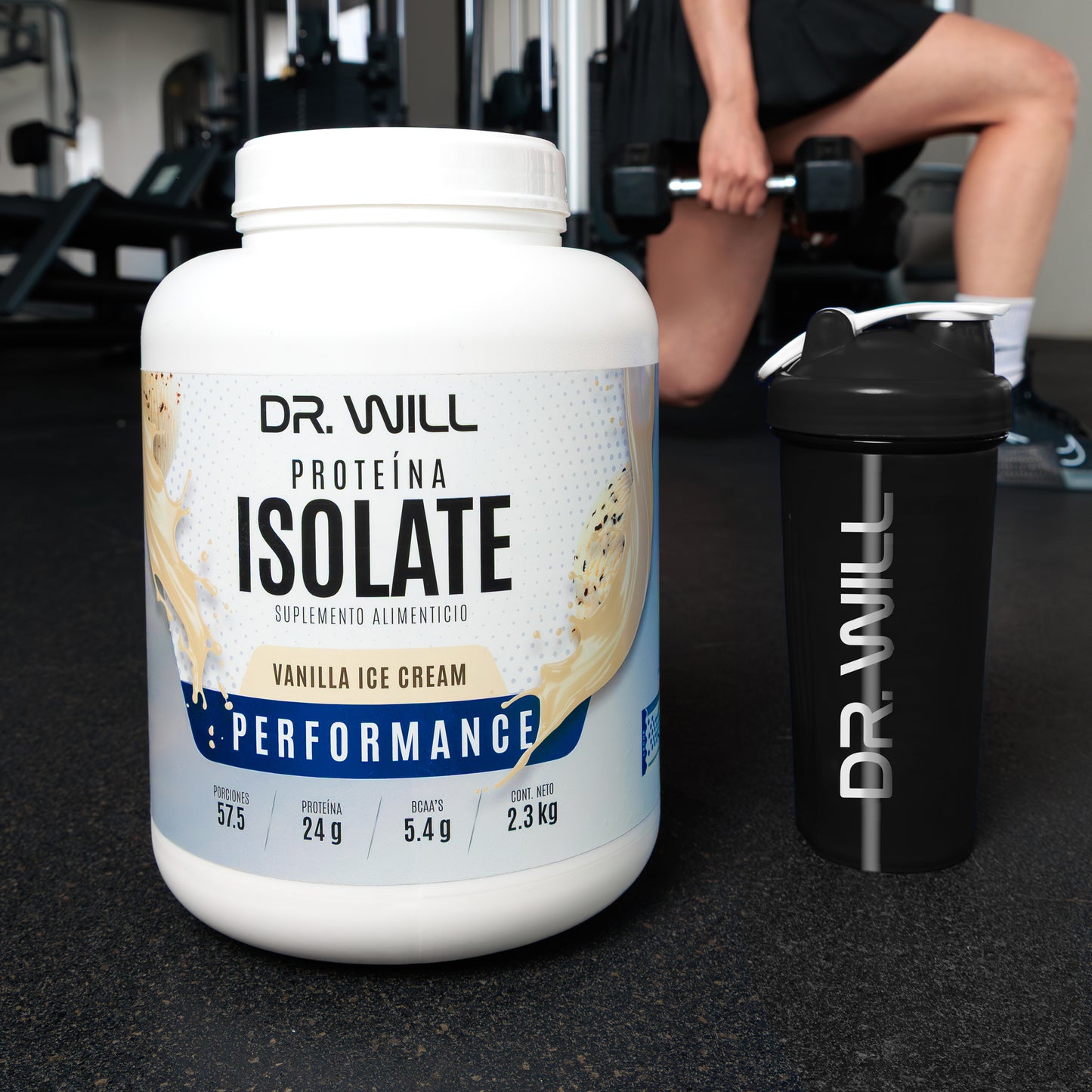 Proteína Isolate Vainilla 2.3 kg
