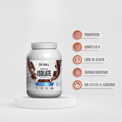 Proteína Isolate Chocolate 1.26 kg