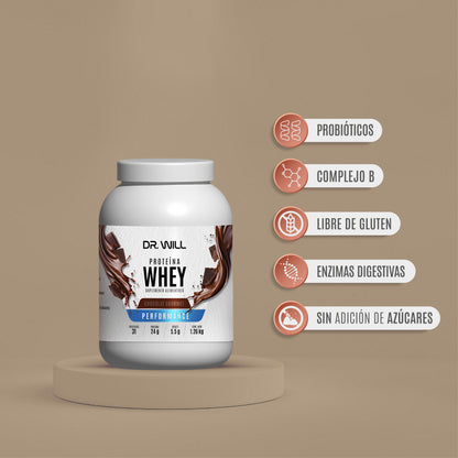 Proteína Whey Chocolate 1.26 kg