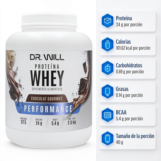 Proteína Whey Chocolate 2.3 kg