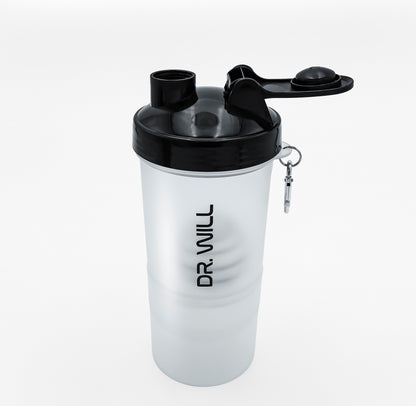 Shaker 12 Gris Claro oz + Pastillero + Porta Scoop