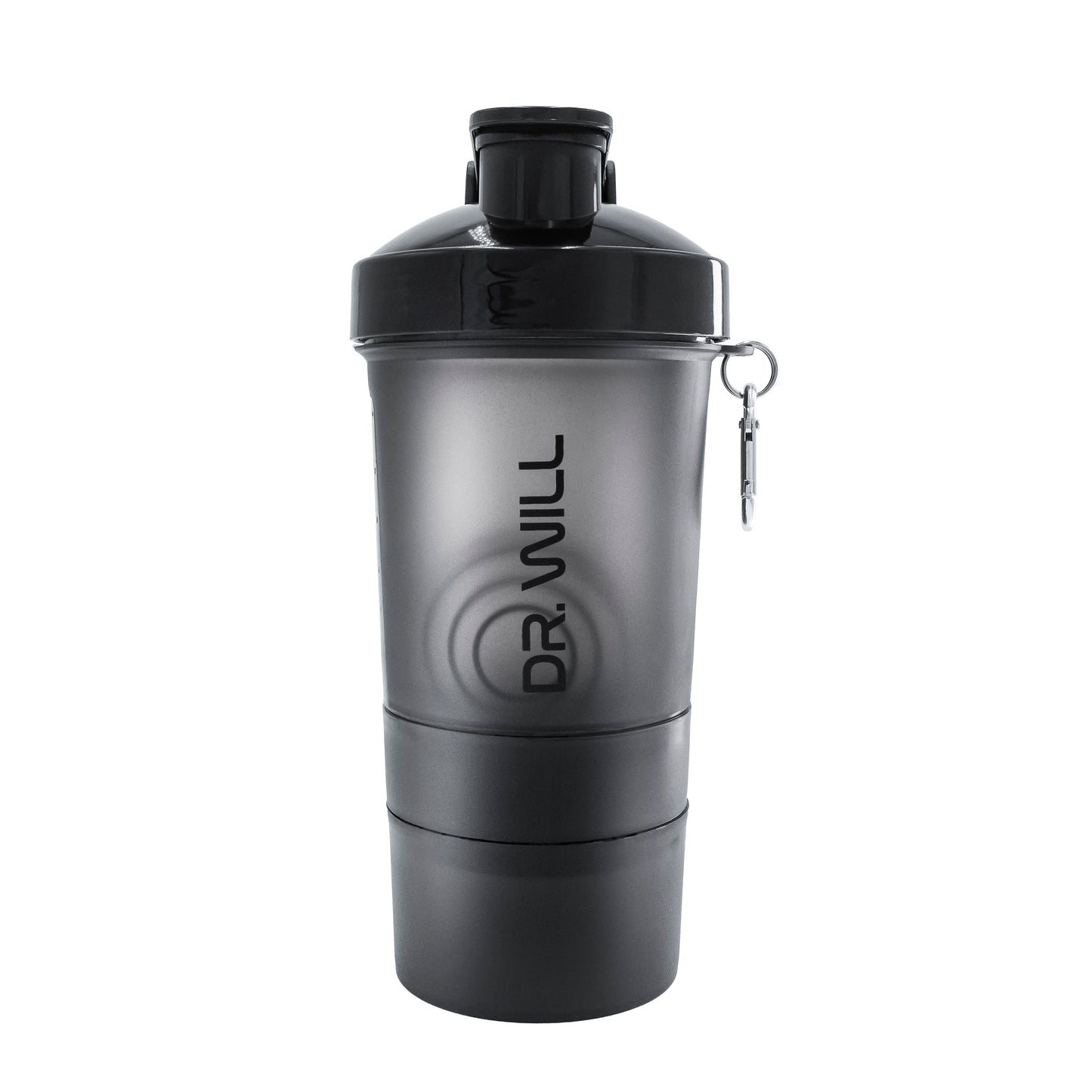 Shaker 12 Negro oz + Pastillero + Porta Scoop
