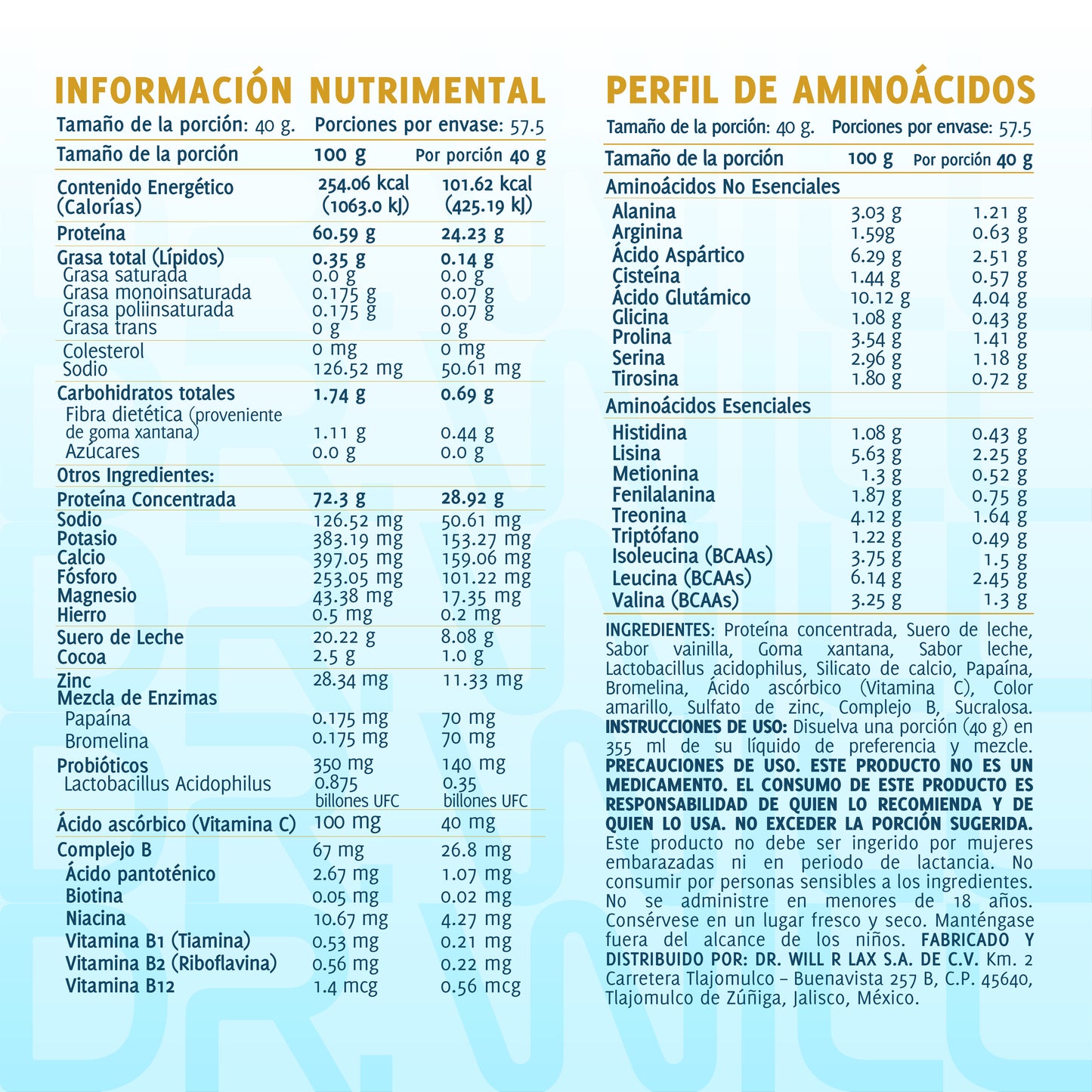 Proteína Whey Chocolate 2.3 kg
