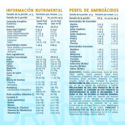 Proteína Whey Chocolate 2.3 kg